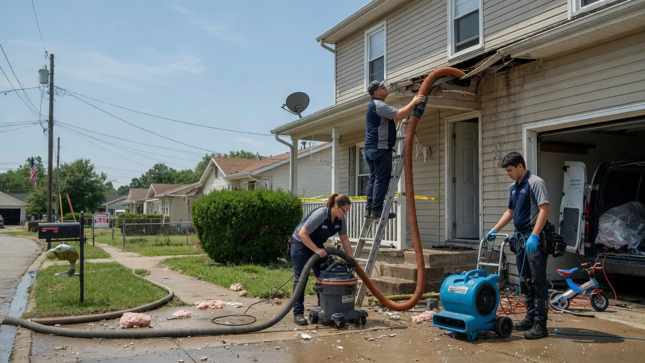Water Damage Restoration in Unityville, PA near me